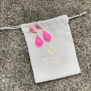 Hot Pink Kendra Scott Earrings